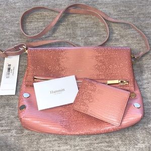 HAMMITT VIP MED TILE BLUSH CROSS BODY AND TILE BRUSH CARD HOLDER